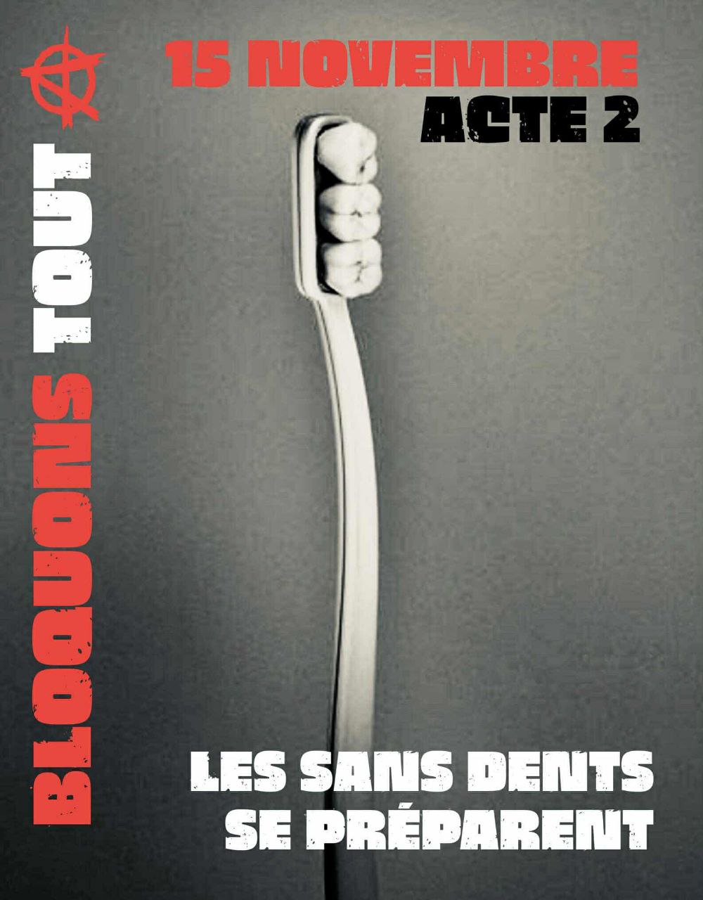15 novembre - acte 2 - Les sans-dents se préparent